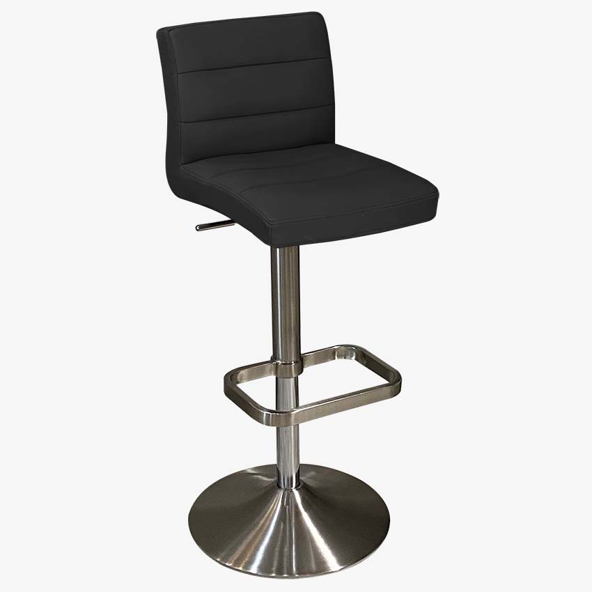 Emmie Black Swivel Lift Stool available at Mobler Furniture, Edmonton, AB